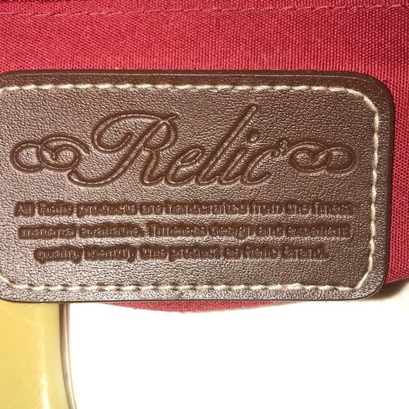 Relic‎ red purse painted wood handle - Picture 4 of 5